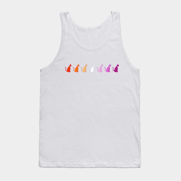 Seven Little Kitties Tank Top by DADDY DD